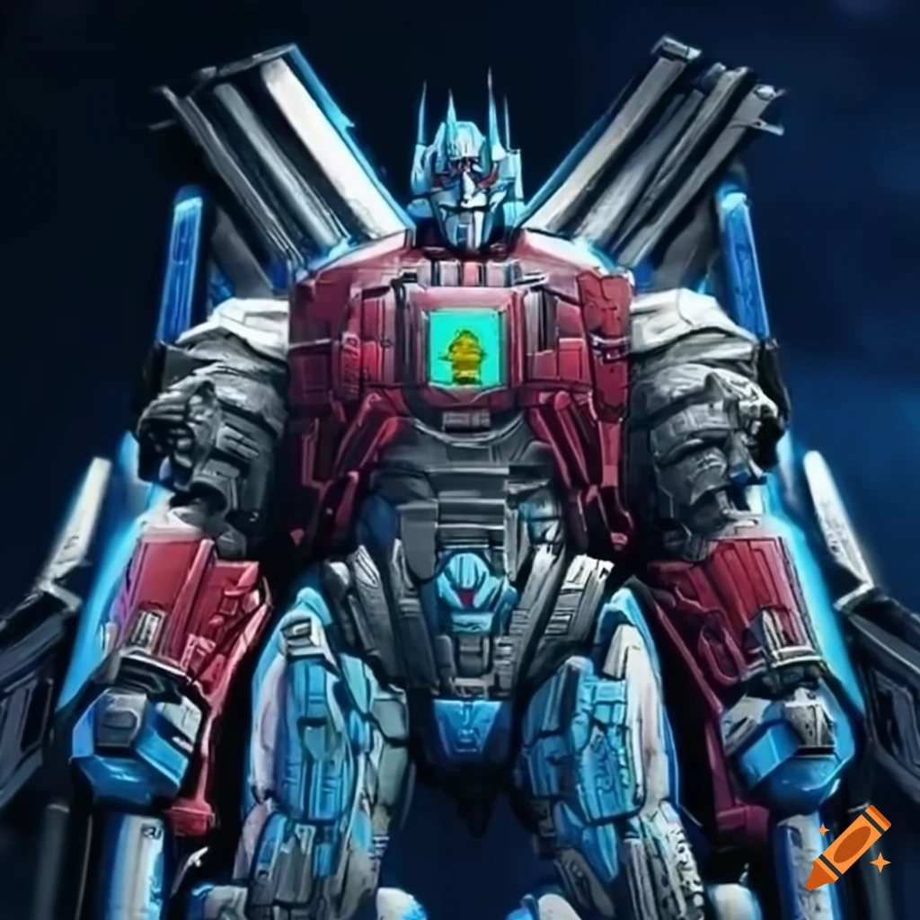 Transformers primus action figure on Craiyon