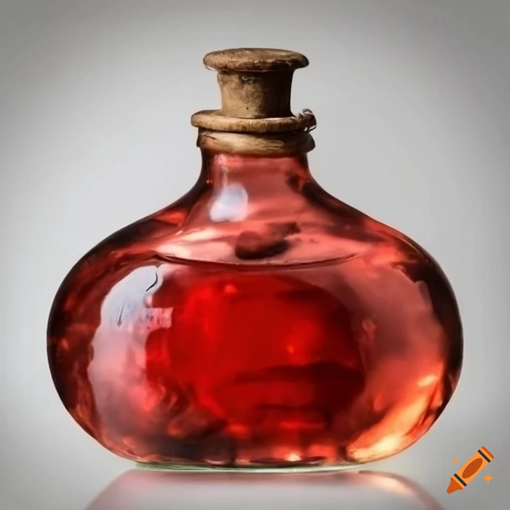 Hate Potion in a unique glass bottle