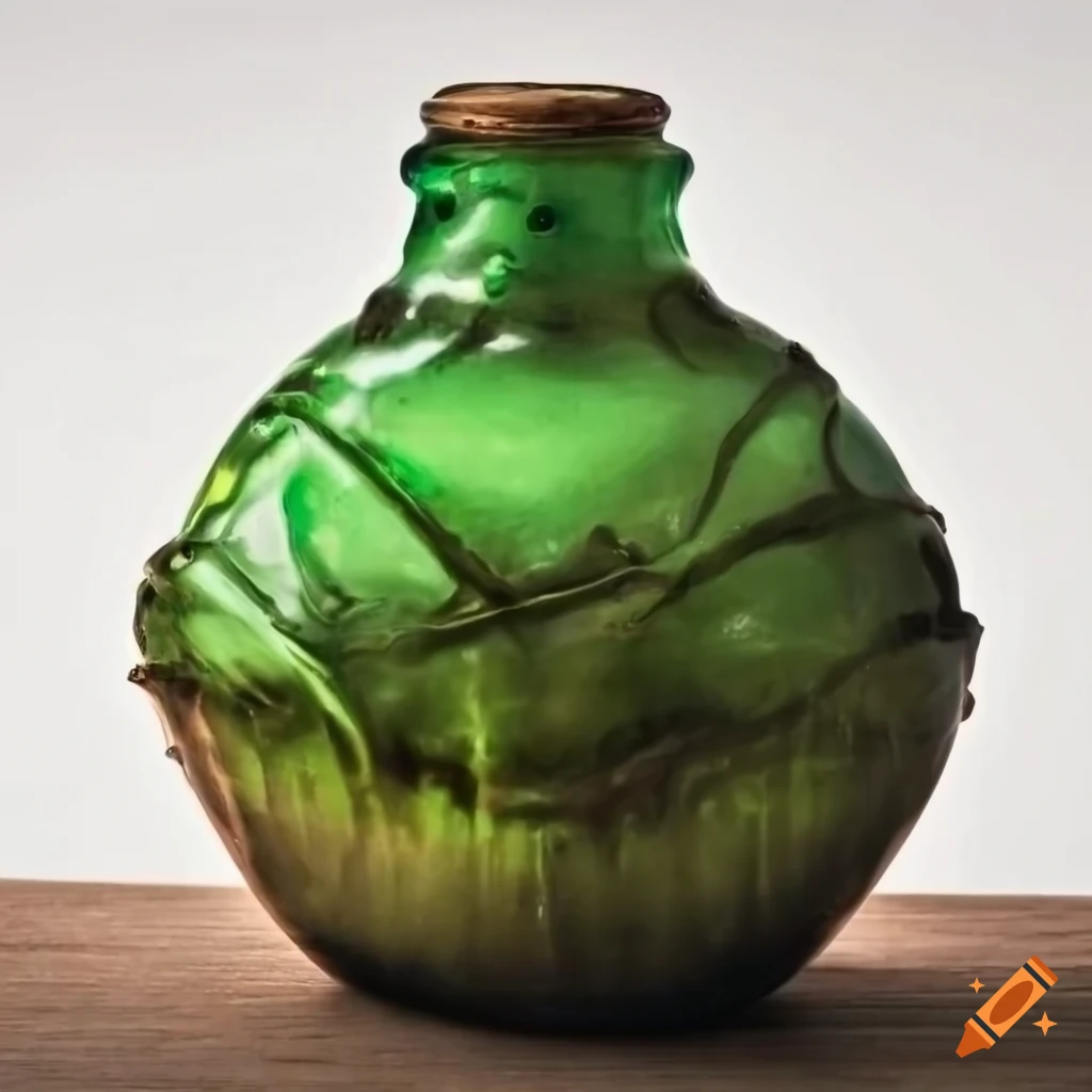antique bottle of Mandrake Restorative Draught from Harry Potter