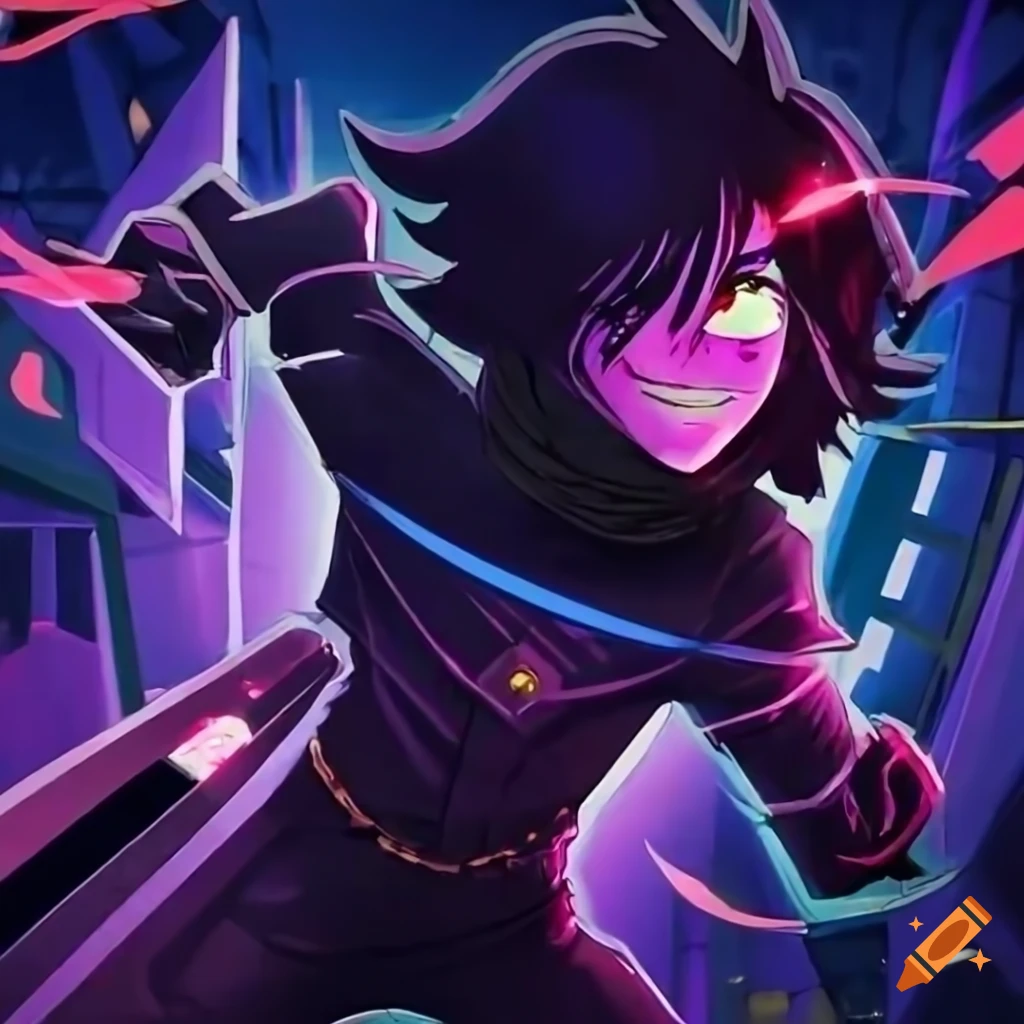 artistic portrayal of Kris from Deltarune