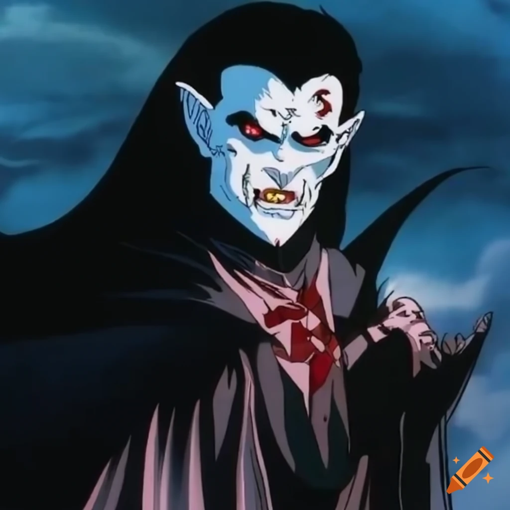 Dark vampire character from 8090