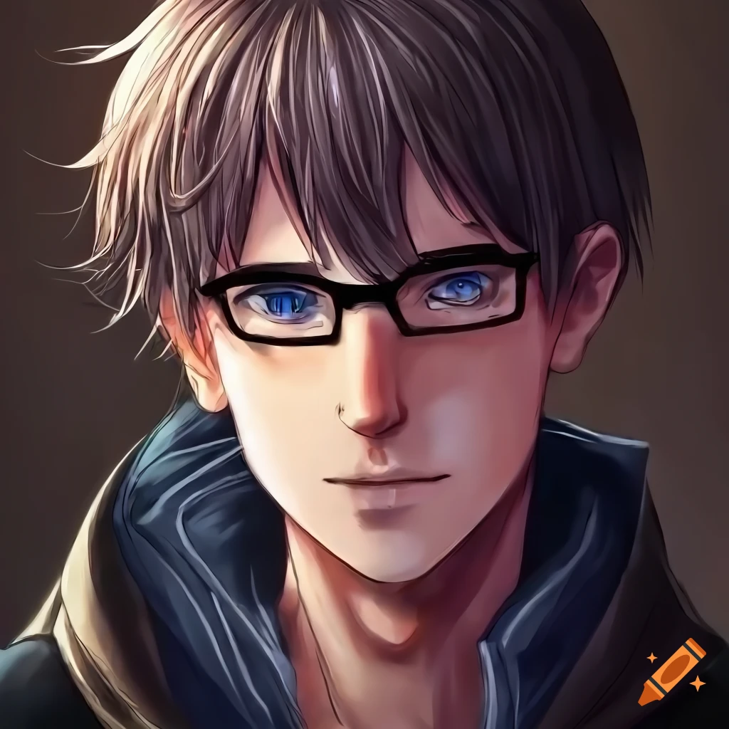 Manga-style illustration of a young mathematician on Craiyon