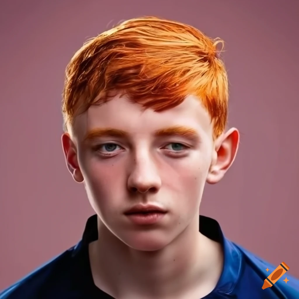 Scottish male soccer player with red hair