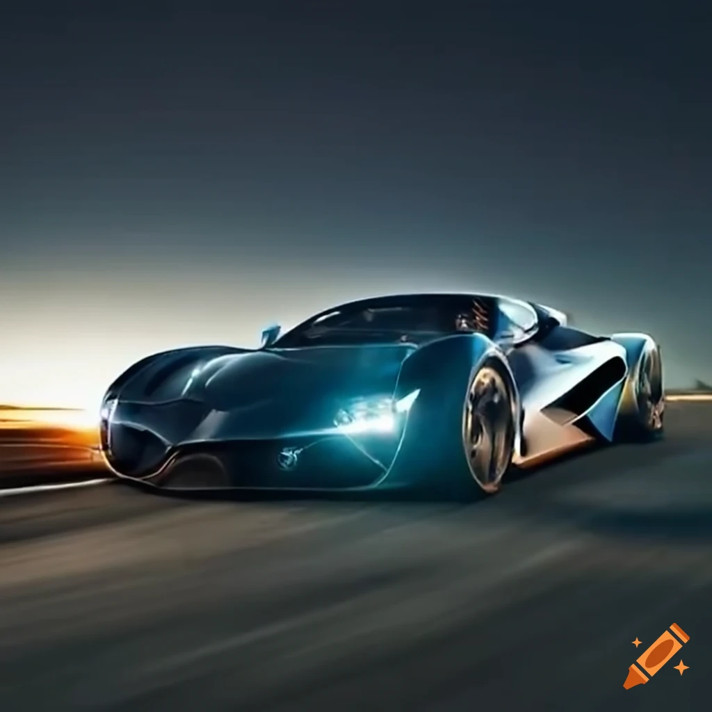 fastest car in the world at night