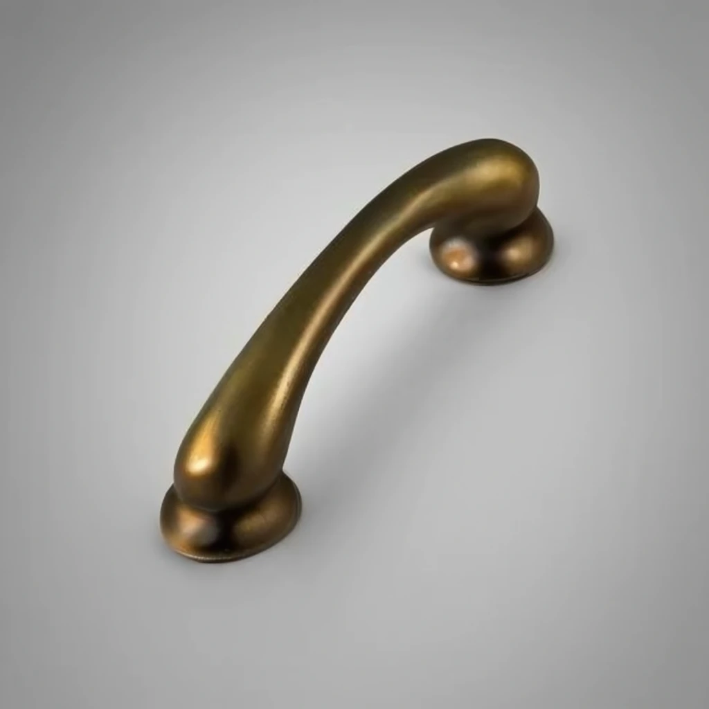 Bronze handle for furniture on Craiyon