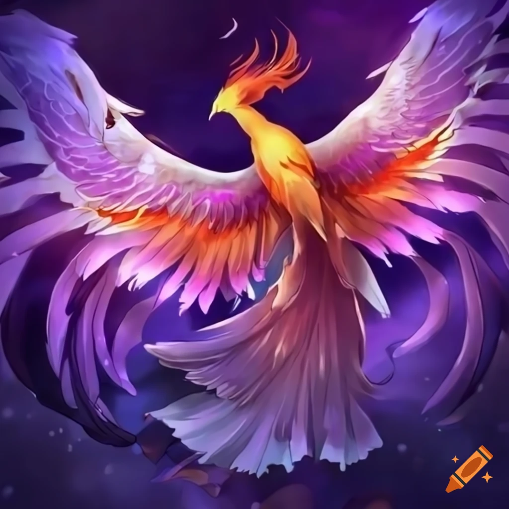 Lunar phoenix, lunar bird, phonenix, bird, anime bird, HD wallpaper | Peakpx