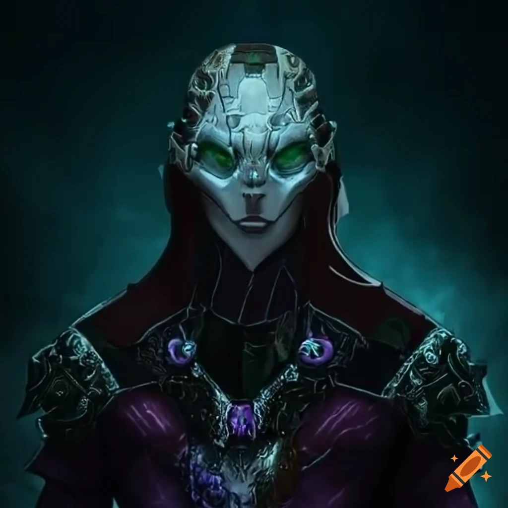 Eon, the dimensional traveler with a powerful presence and intricate ...