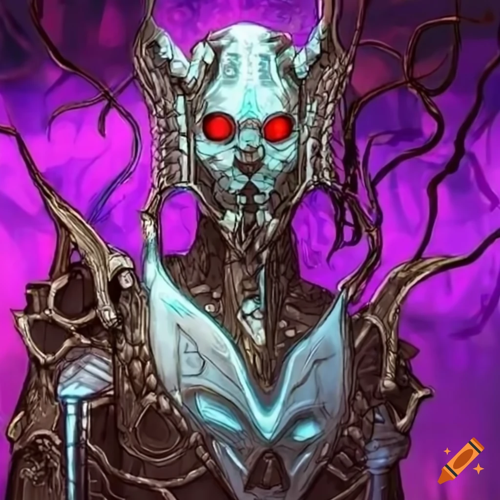 Eon, the dimensional traveler with a powerful presence and intricate ...