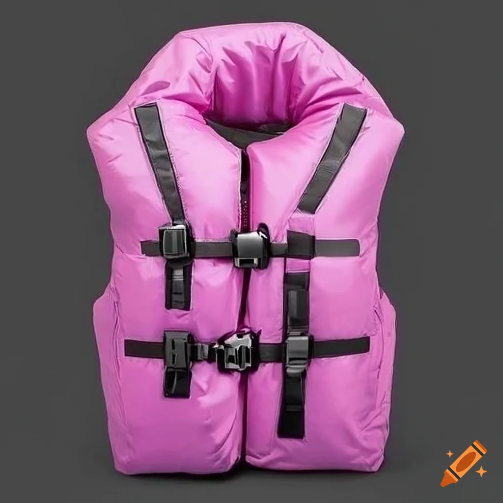 Puffy lifejacket costume on Craiyon