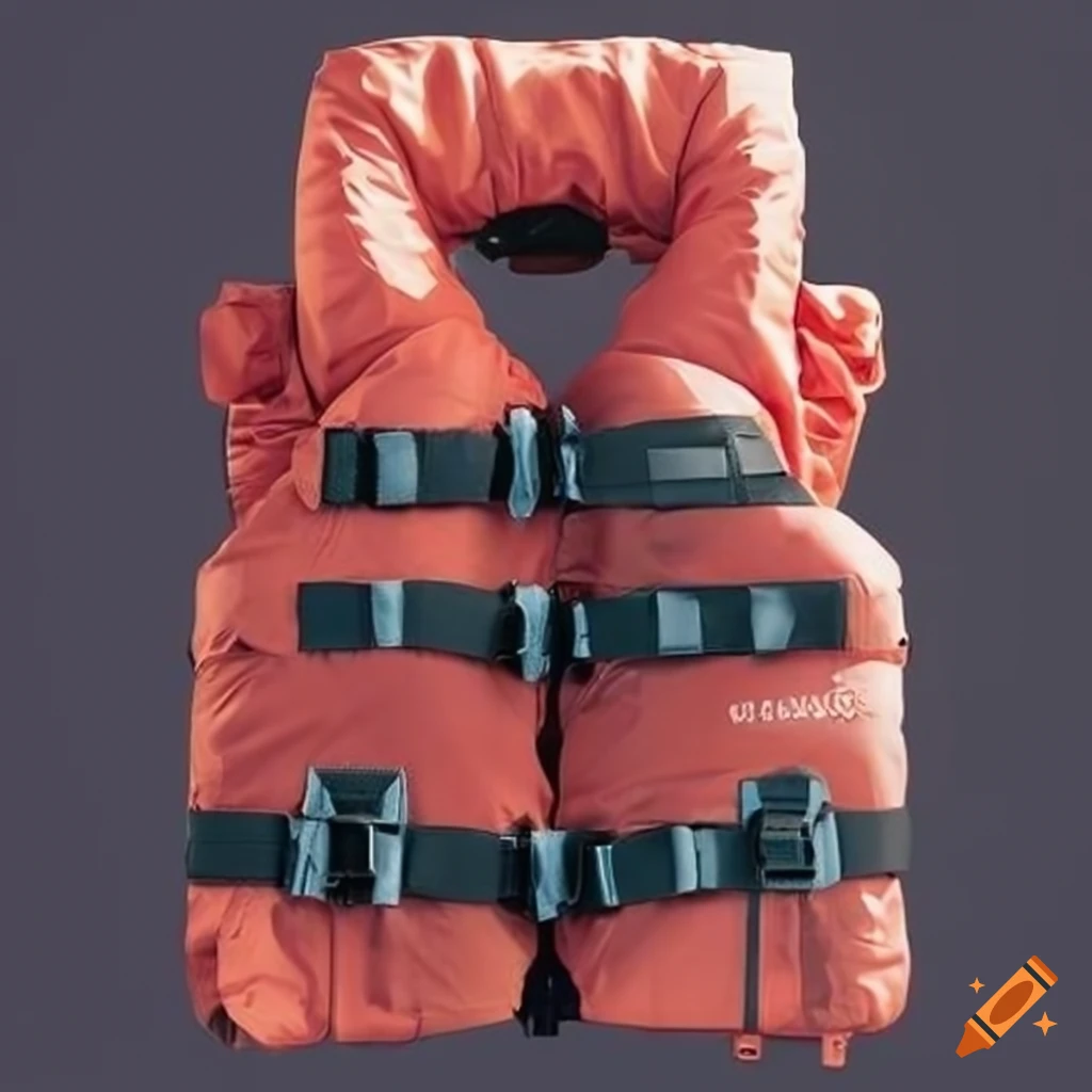 Nylon lifejacket on Craiyon