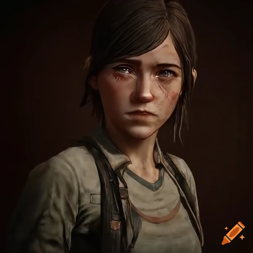 Ellie From The Last Of Us In Full Body On Craiyon