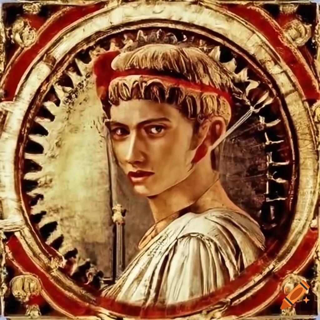 Movie poster for the historical epic depicting the youth of Emperor Constantine