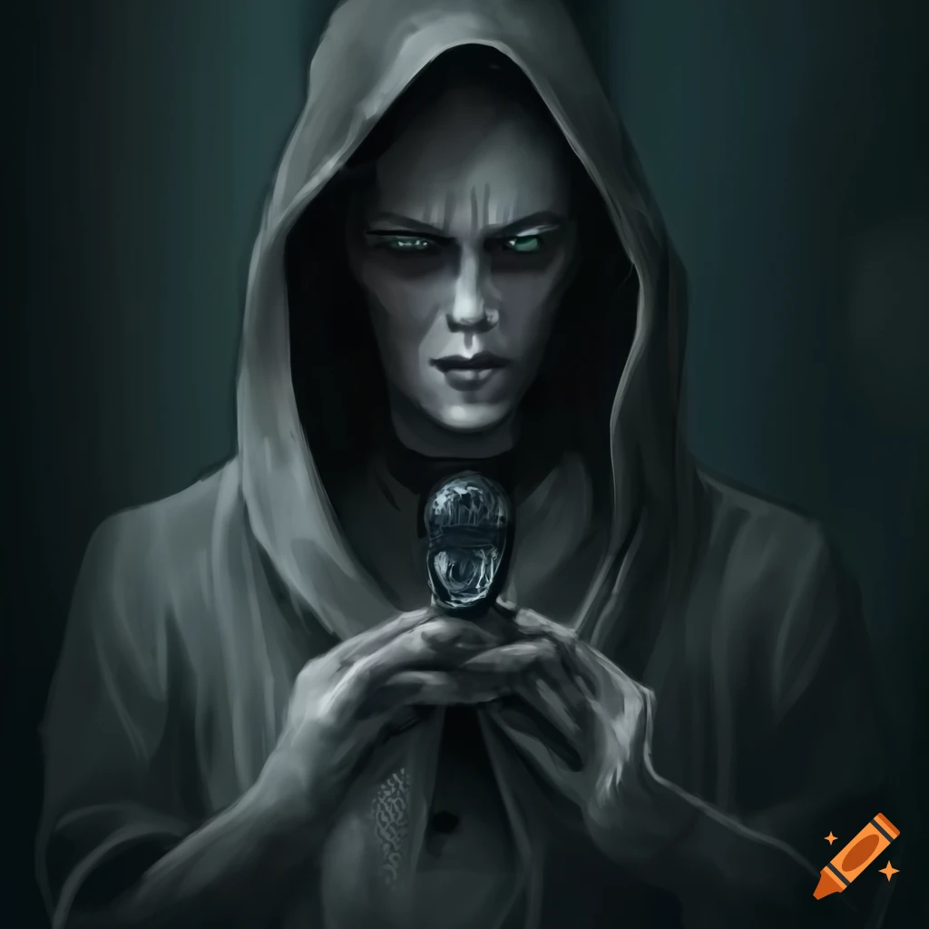 Paranormal detective fiction book cover