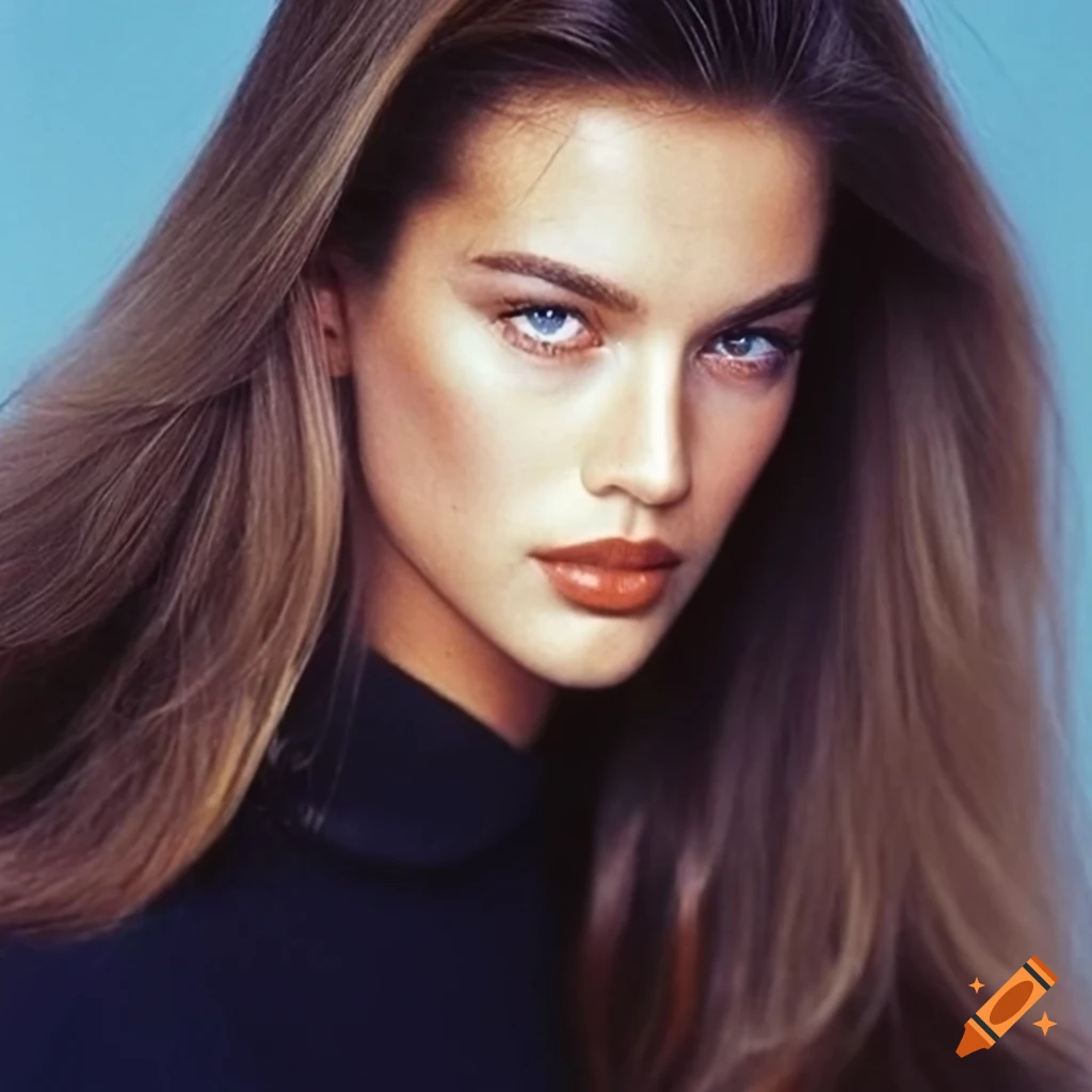 1990s natural beauty in ultra realistic professional photo