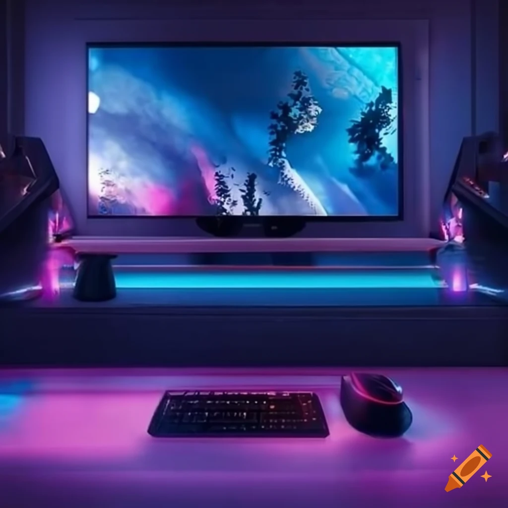Luxurious house for a professional gamer on Craiyon