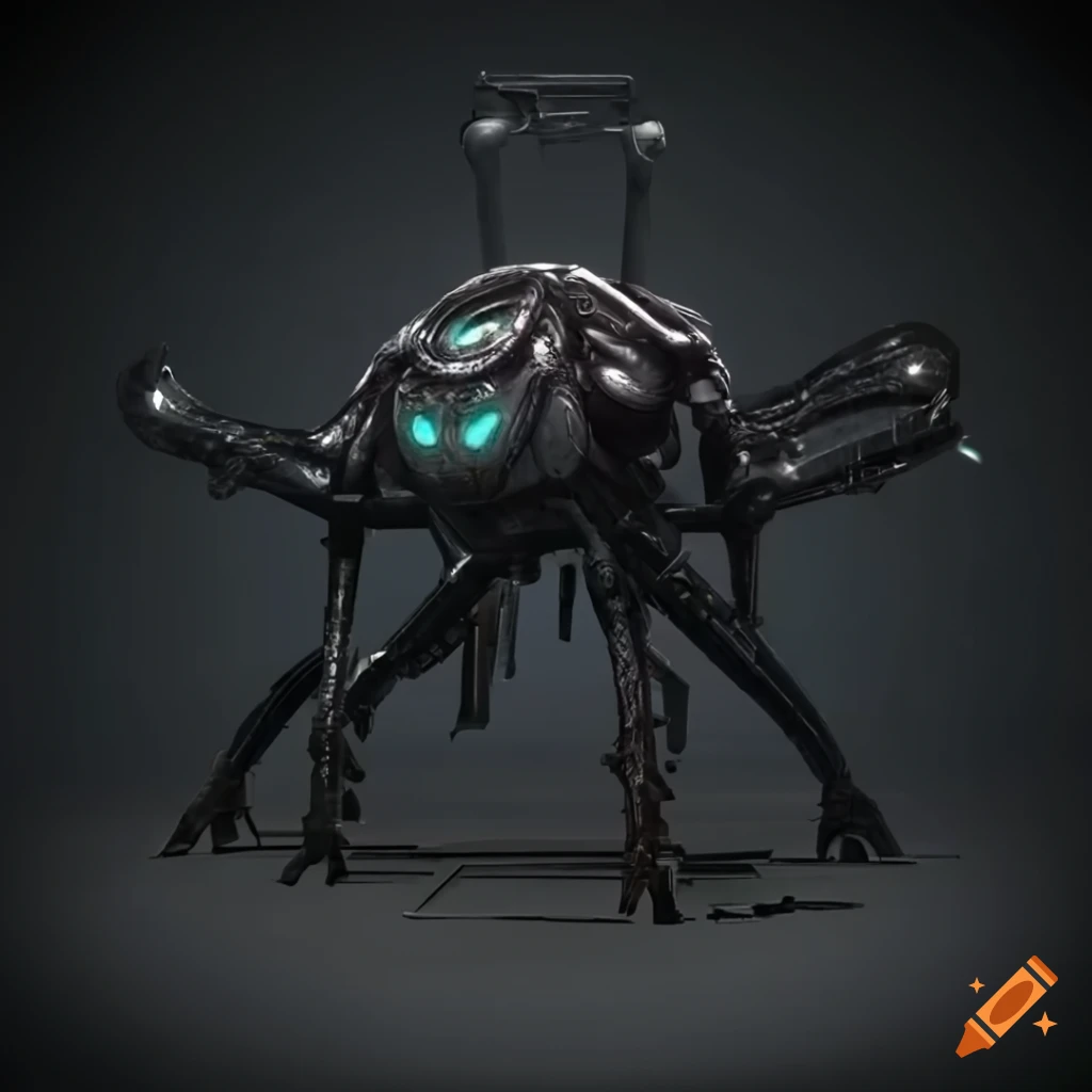 Alien tripod machine inspired by war of the worlds in ultra realistic ...