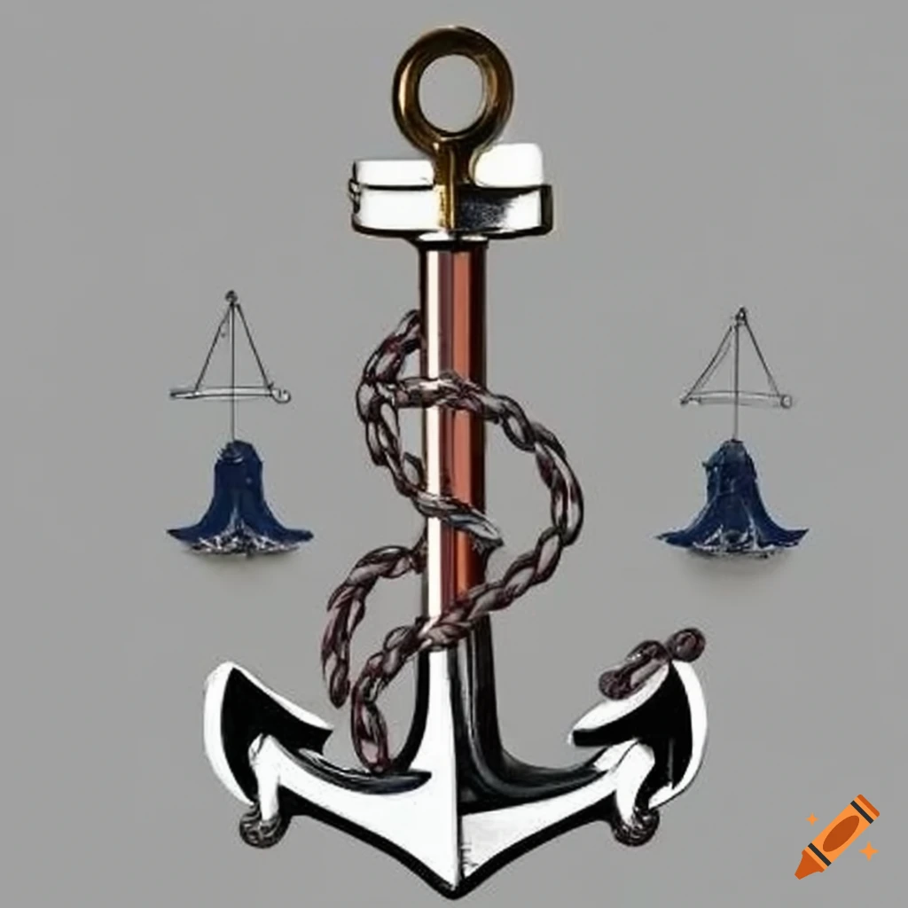 Nautical anchor design for maritime enthusiasts