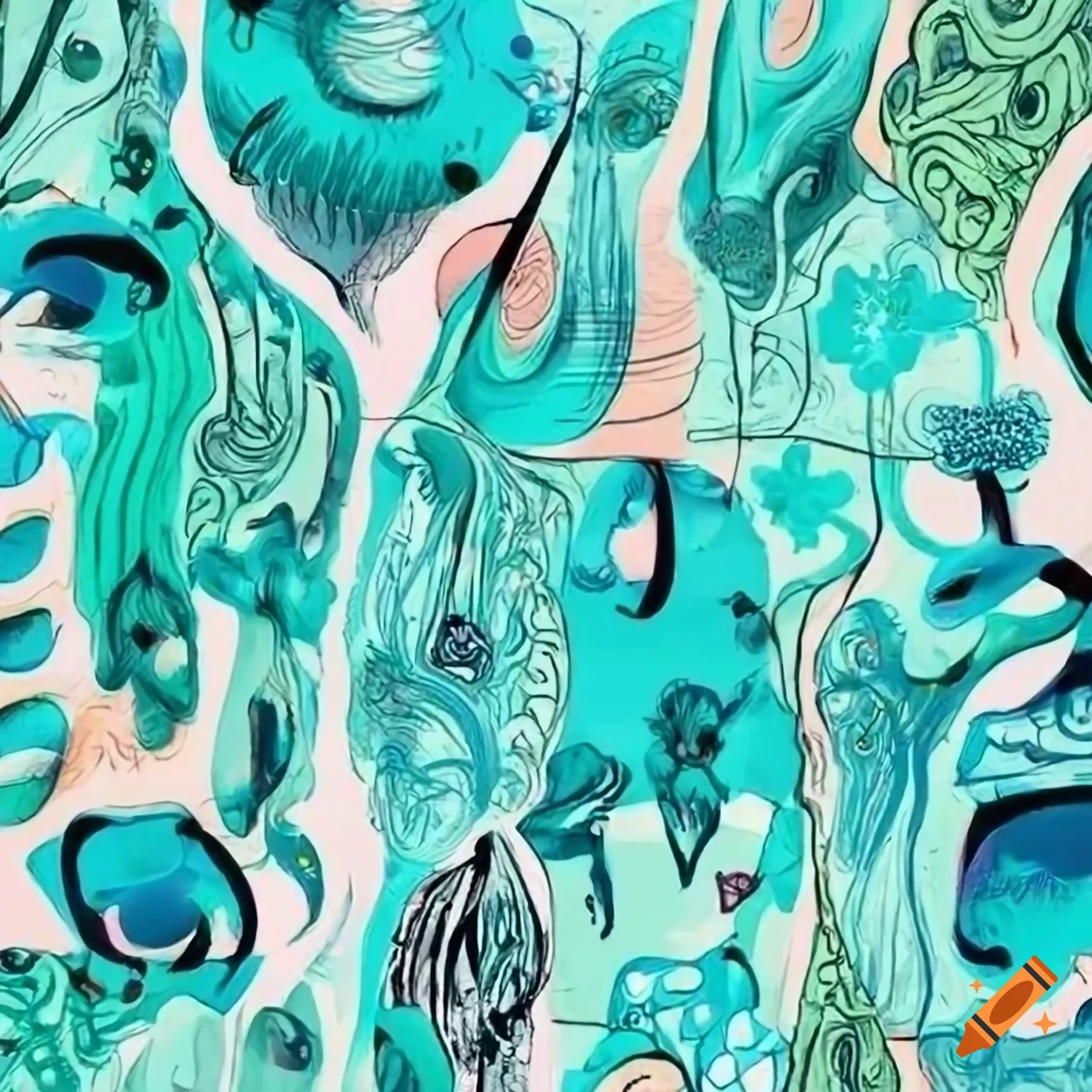 Various intricate patterns and designs on Craiyon