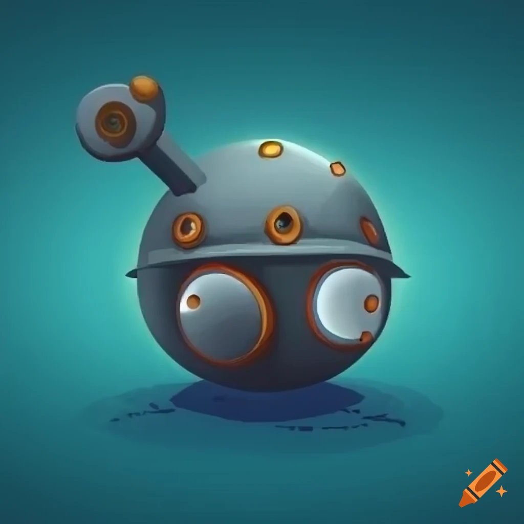 2D sea mine for a space game