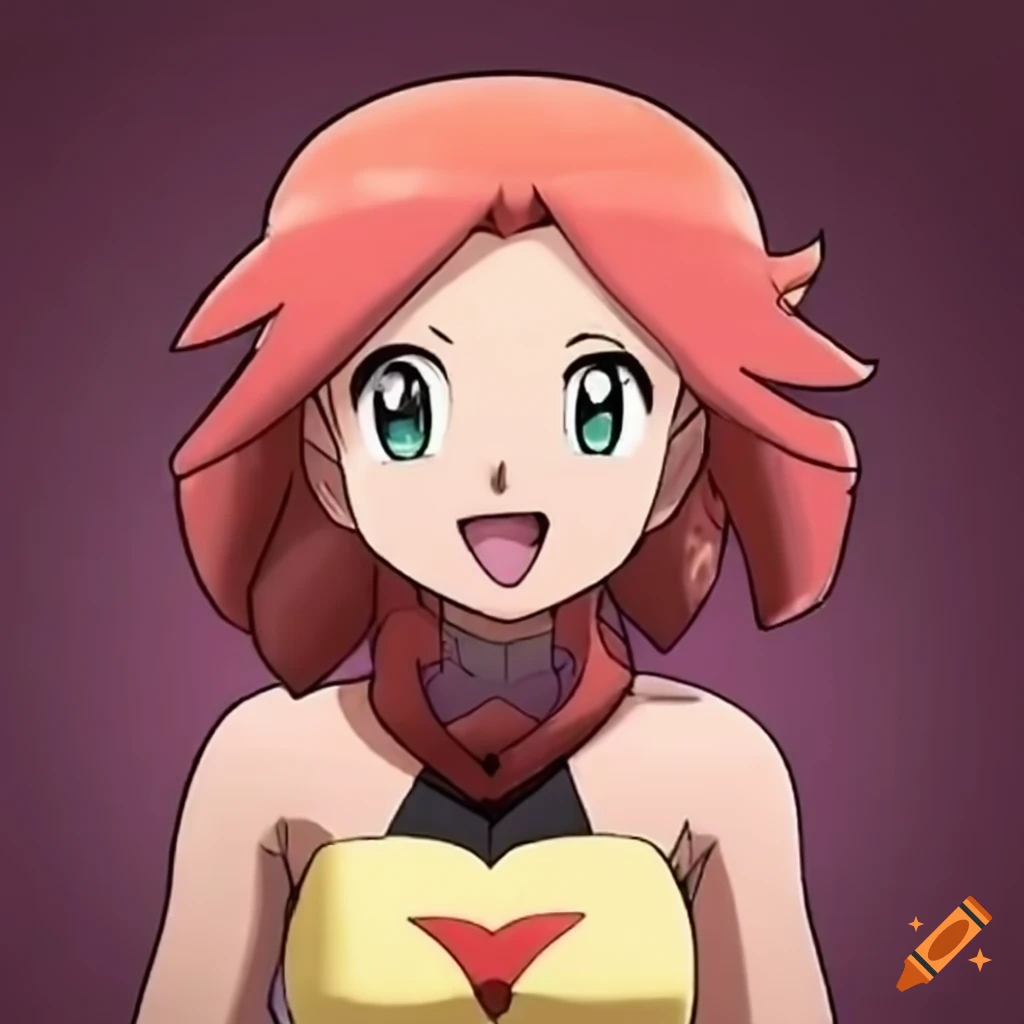 Shauna character from the Pokémon series