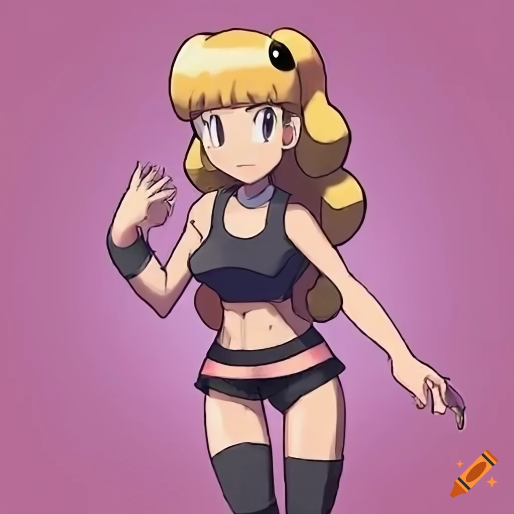 Shauna character from the Pokémon series