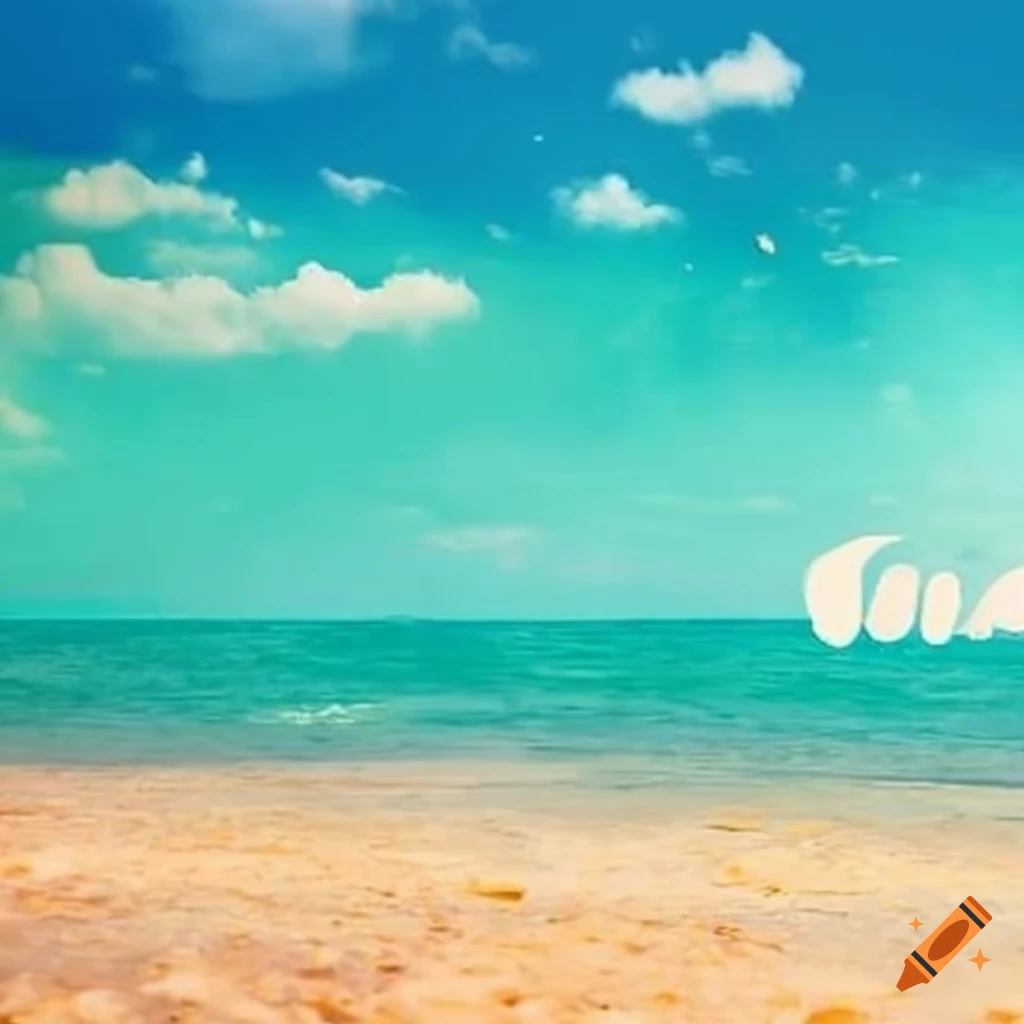 The name 'Sonia' written on the sandy beach by the sea