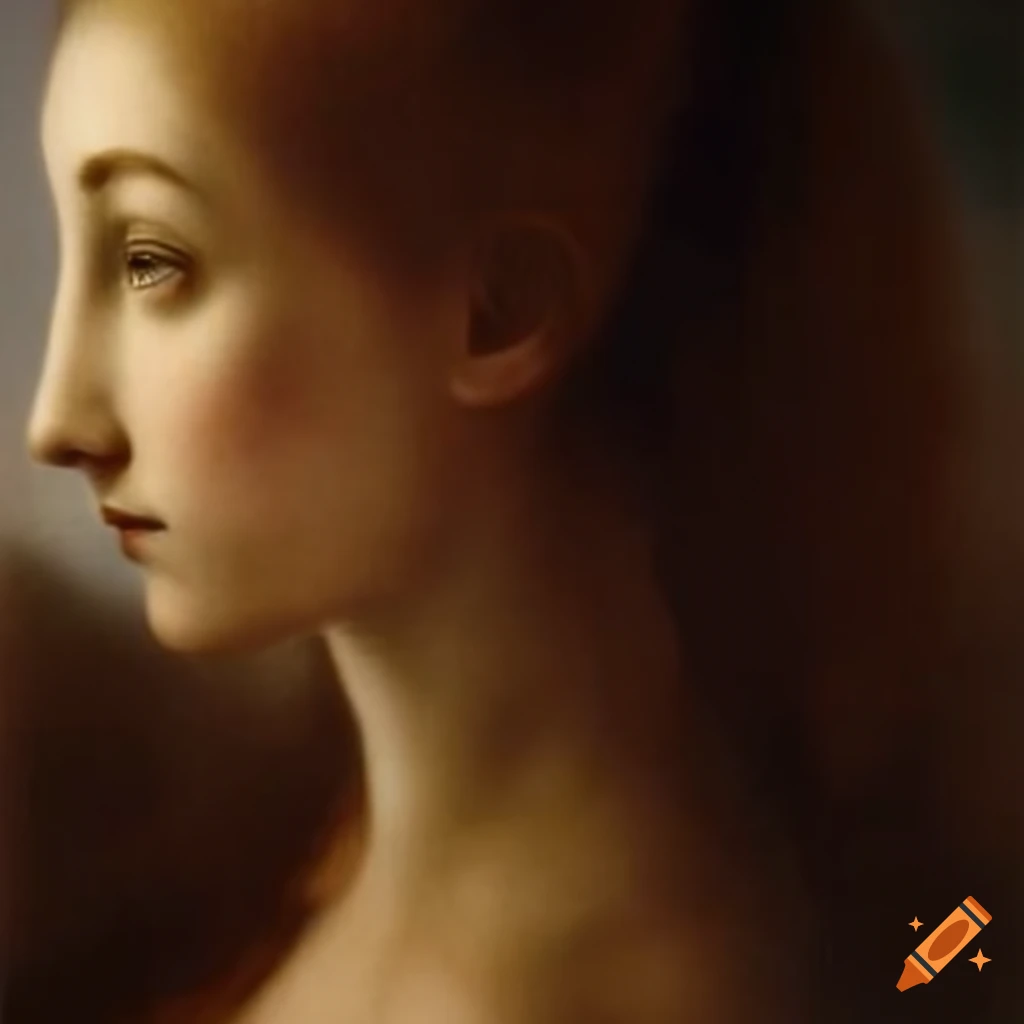 Hyperrealism in pre-Raphaelism style