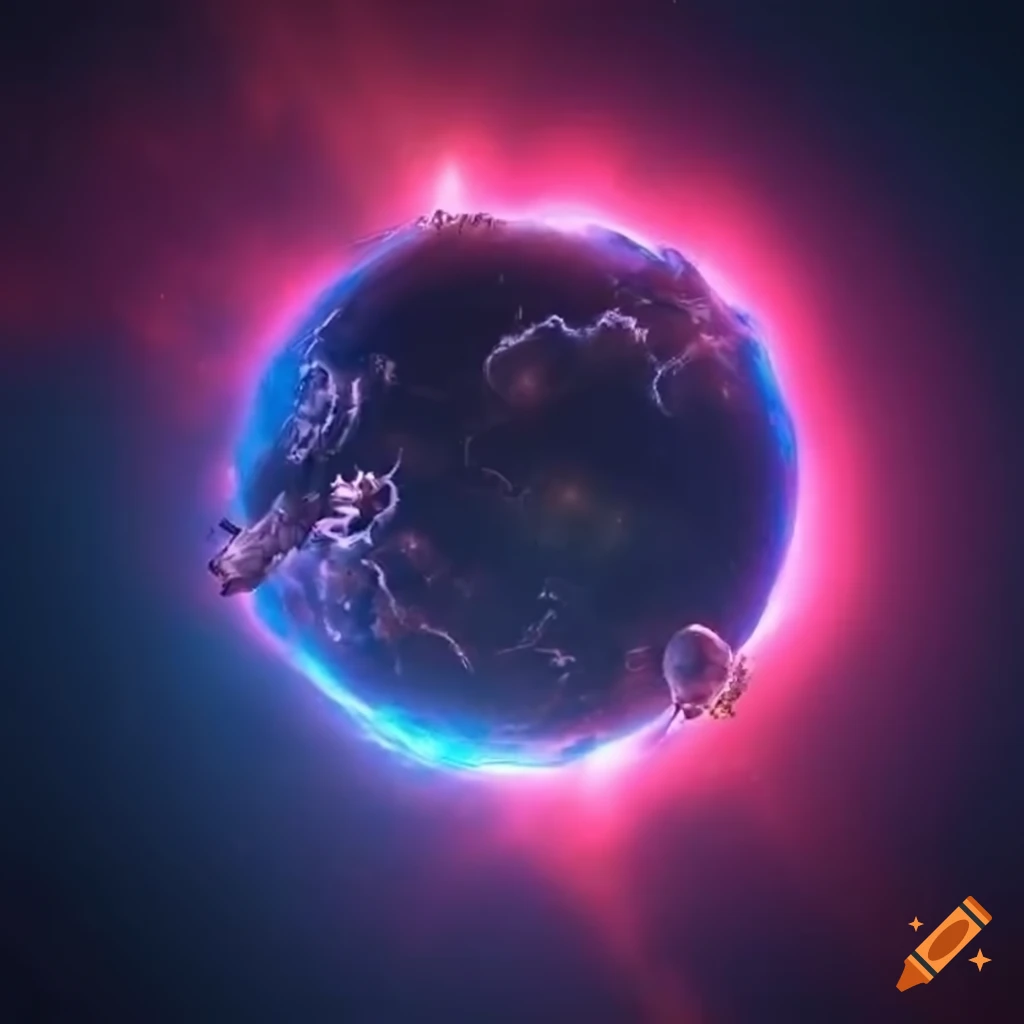 Plasma orb for a space game
