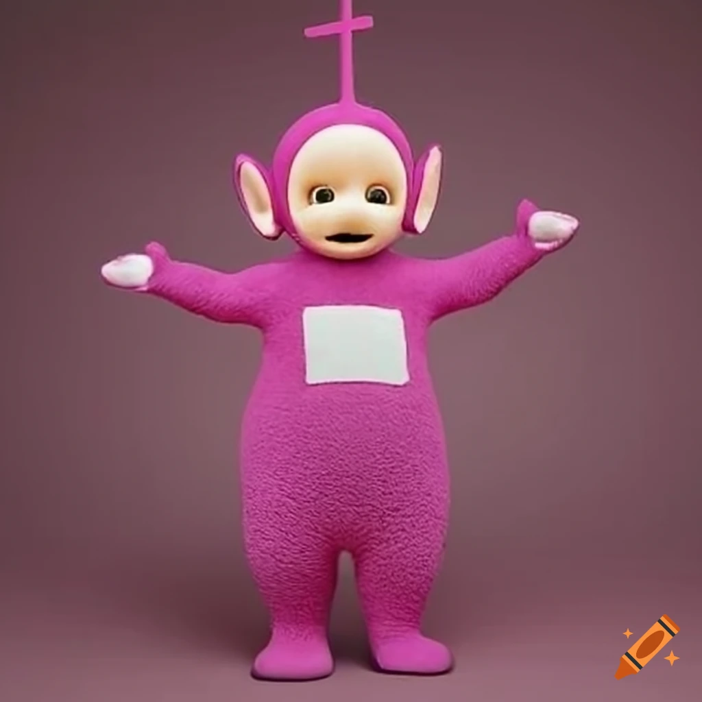 Pink teletubbies characters