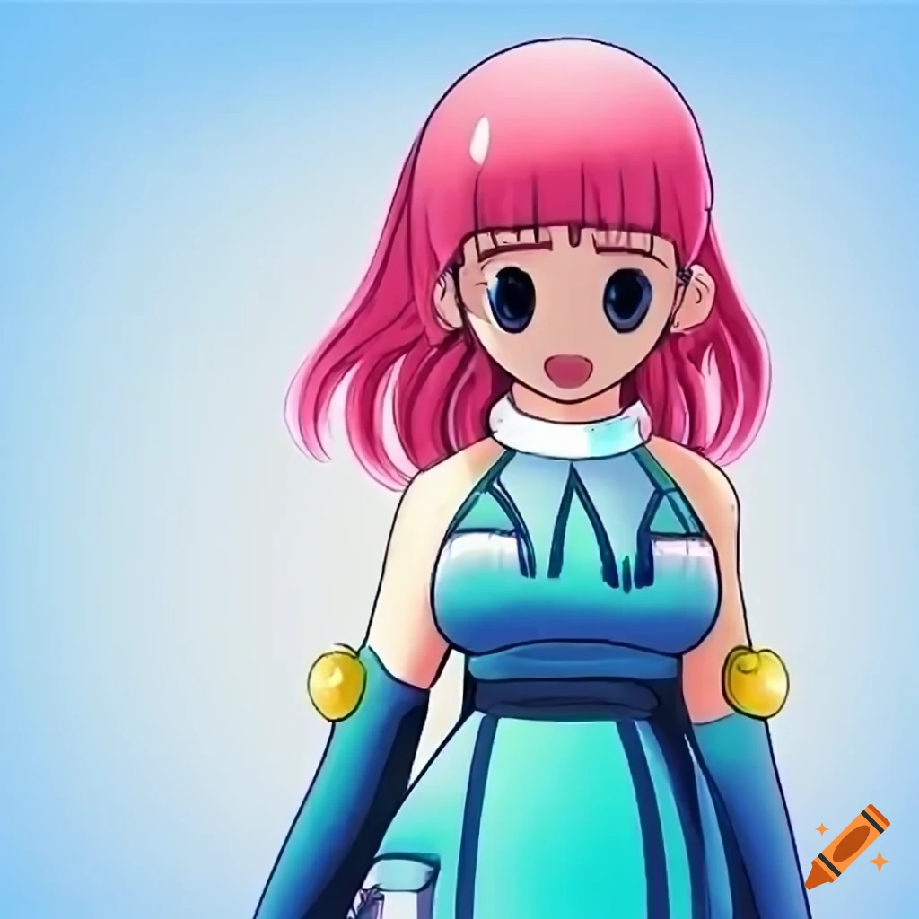 Original female character as a princess from Rhythm Heaven video game series