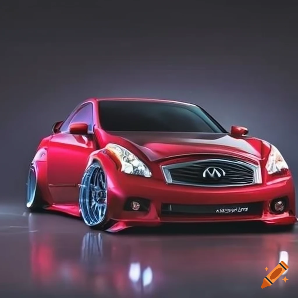 Aggressively customized Infiniti G37