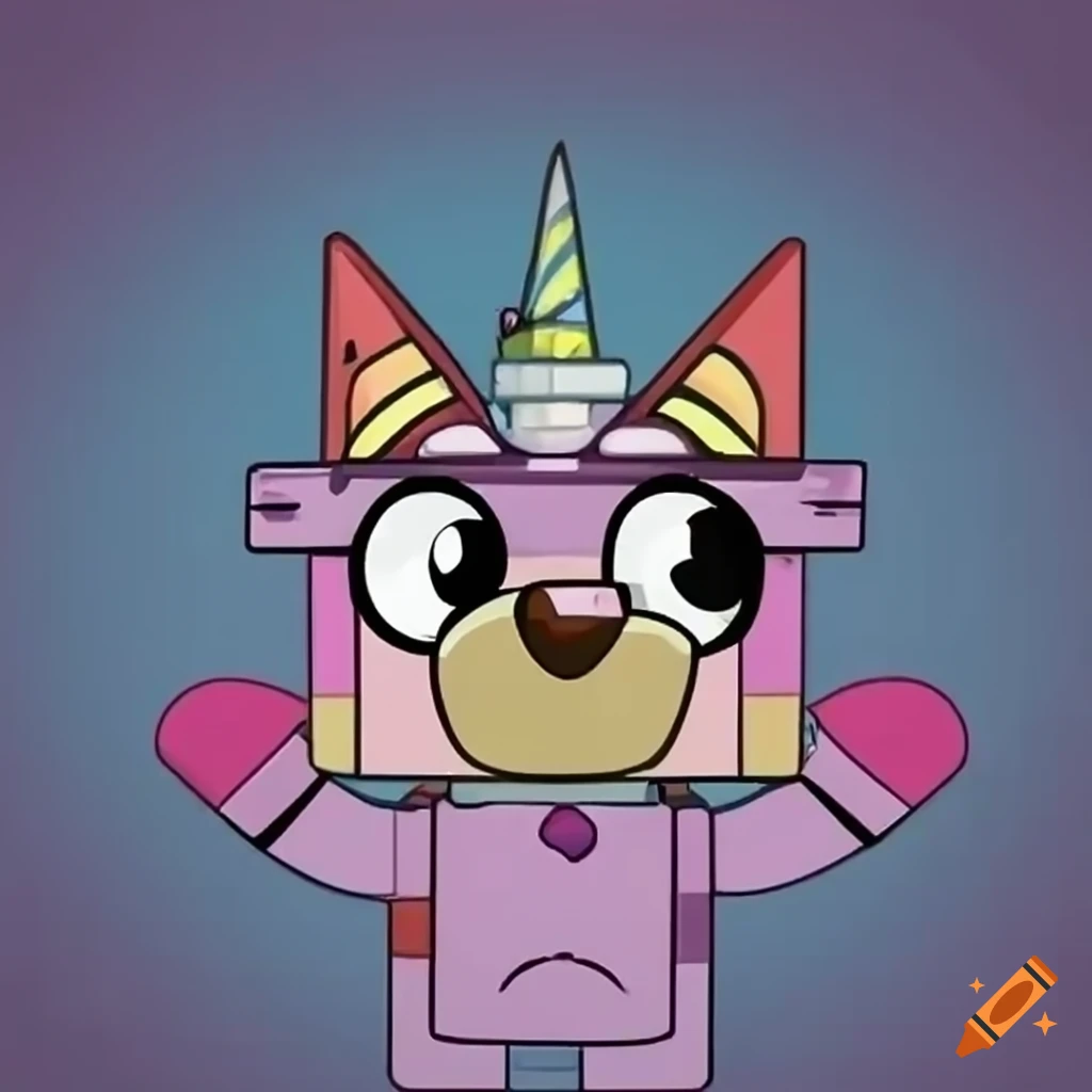 Unikitty and Bluey Android characters