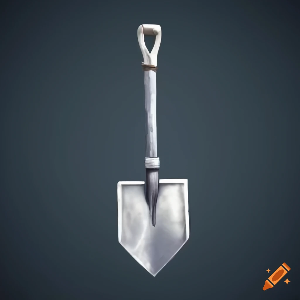 Iron shovel suitable for a game environment