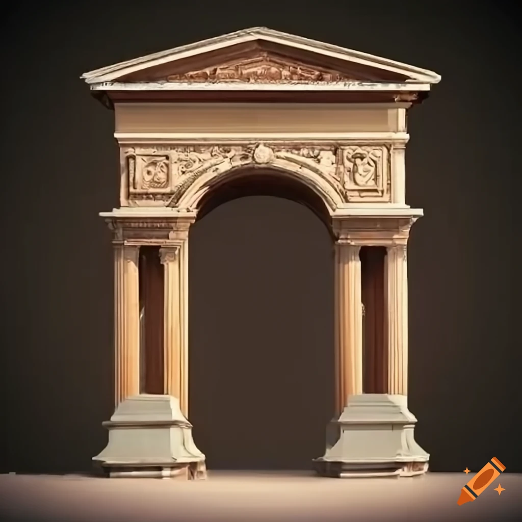 Roman portico