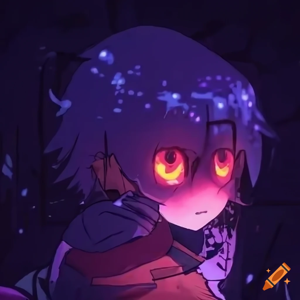 Oneshot videogame protagonist Niko exploring an abandoned industrial complex at night in anime style
