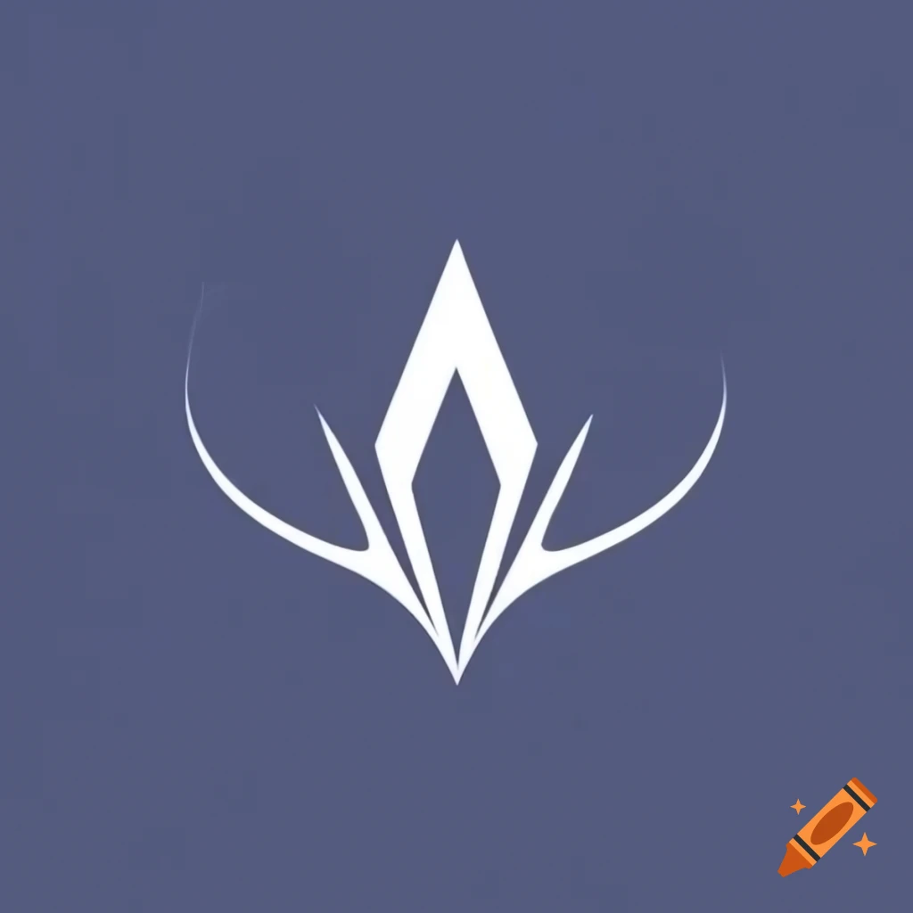 Stylized gemstone logo design