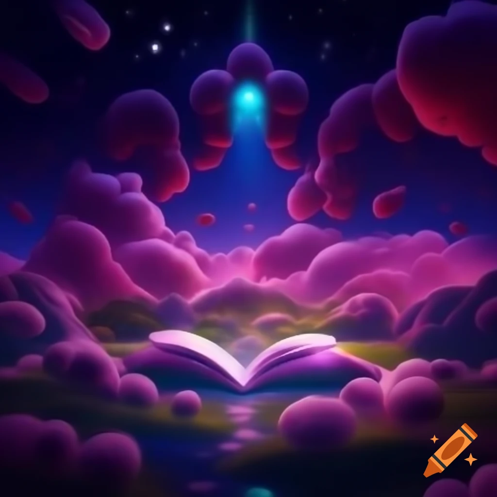 Ethereal and vibrant album cover blending surrealism and pop art styles