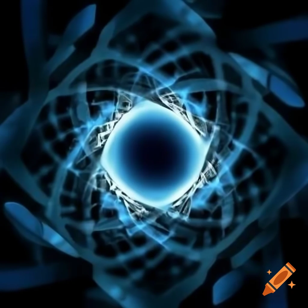 Futuristic mini rocket project background design