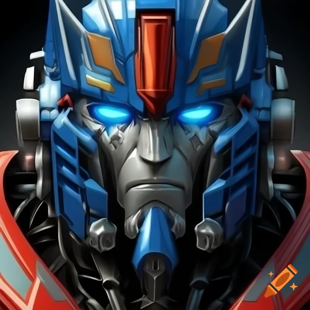 Highly detailed digital artwork of Autobot Sentinel Prime from IDW Transformers comics