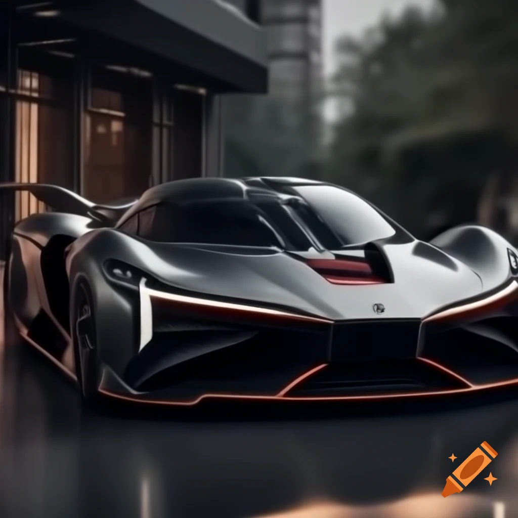 Ultra realistic hypercar concept in 4K aesthetic