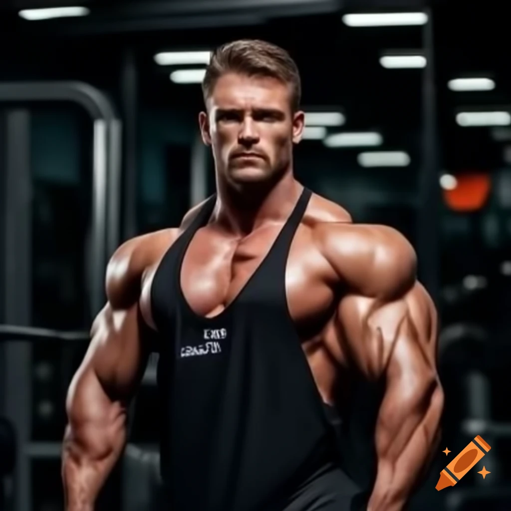 Homelander themed gym with workout equipment
