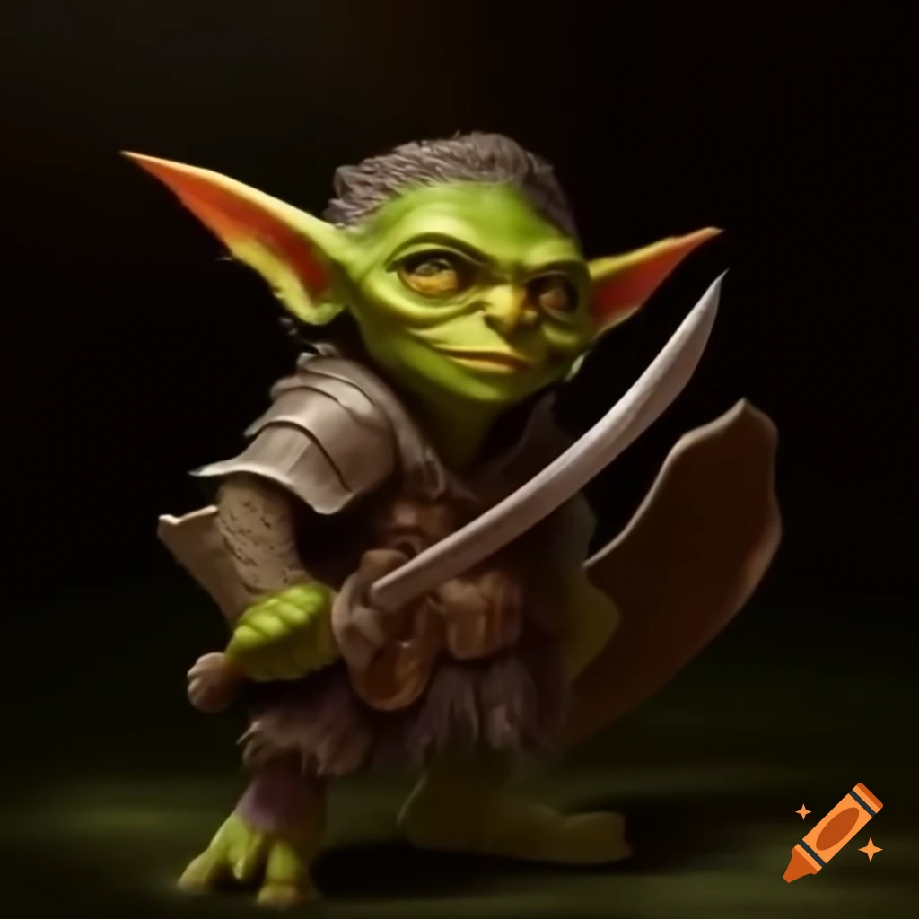 Goblin character concept art