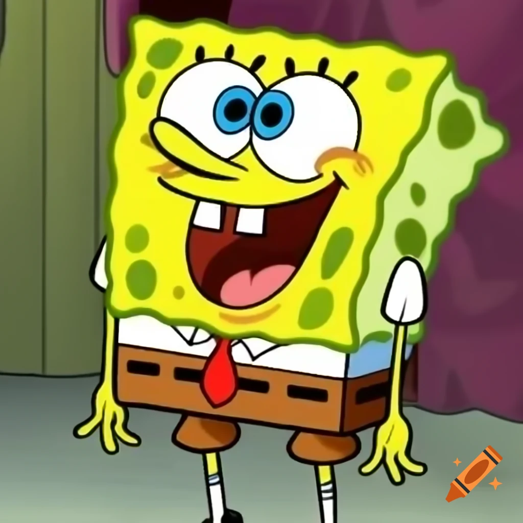 Humorous SpongeBob meme depicting a funny situation