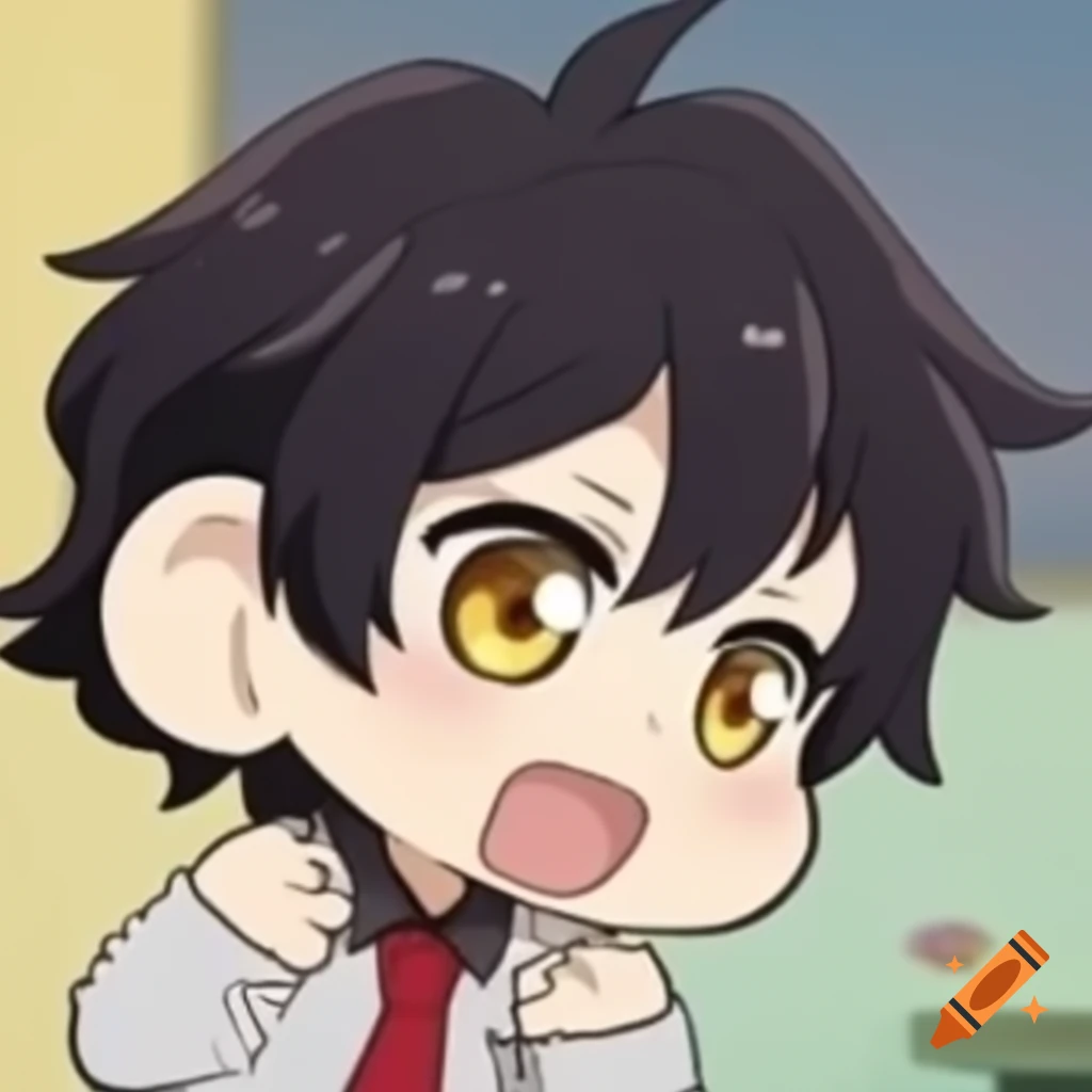 Chibi anime character illustration
