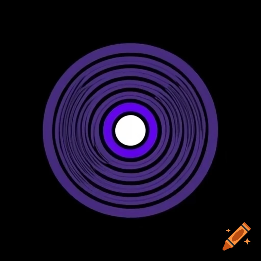 Sound waves in space concept