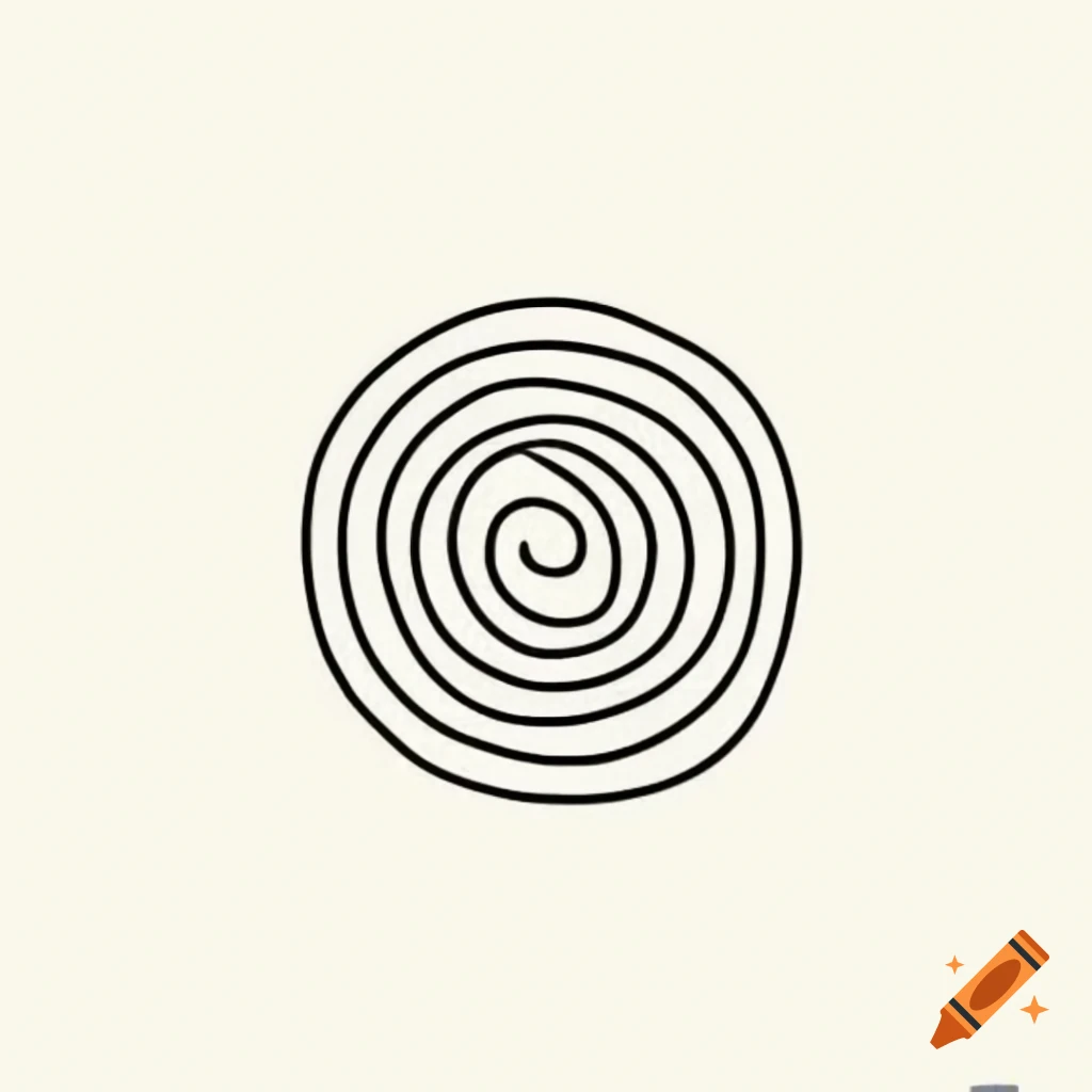 Minimal tantric art with mystical symbols on white background, inspired by Hilma af Klint and Hokusai