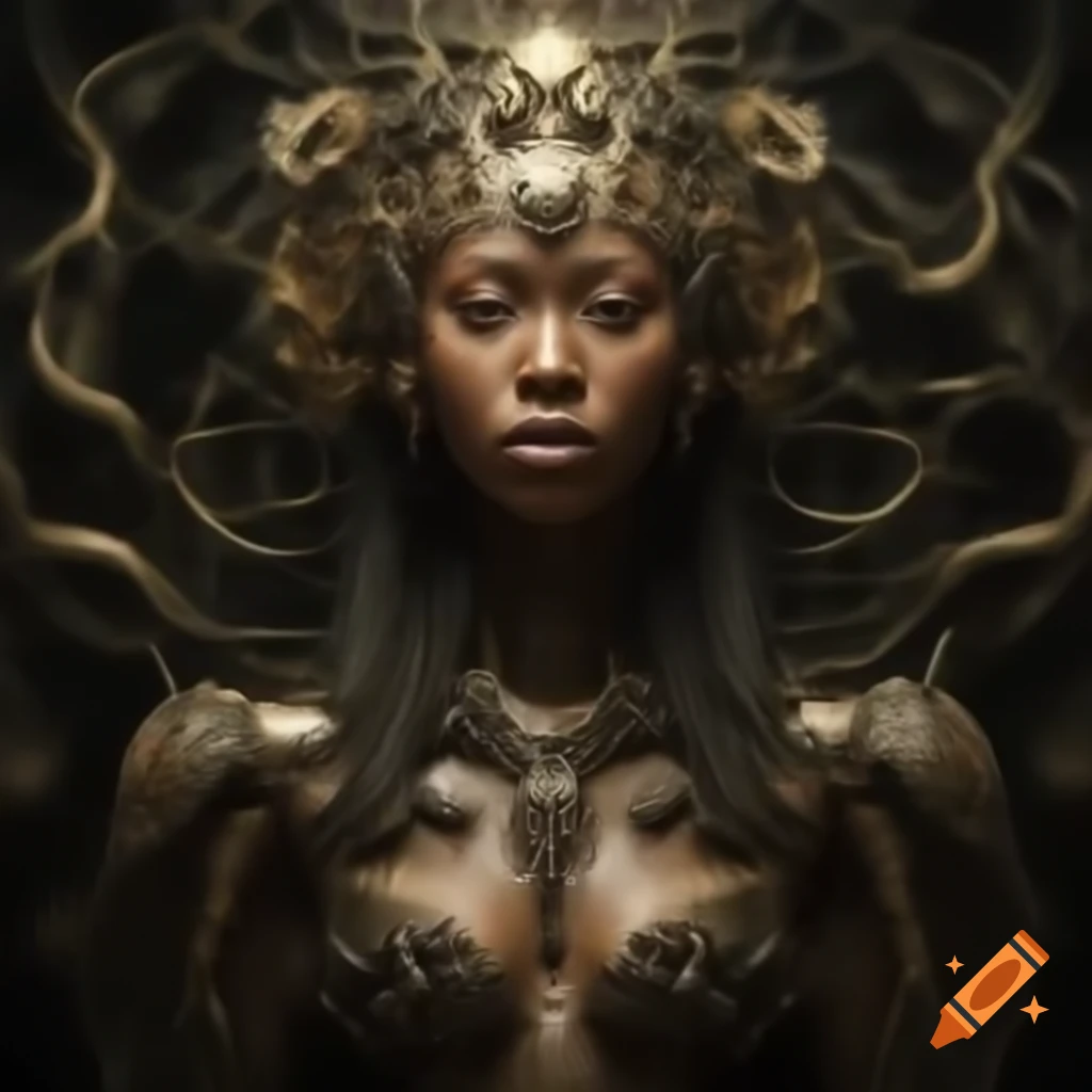 Philosophical dialogue between A.I. Virtual Goddesses exploring existential themes