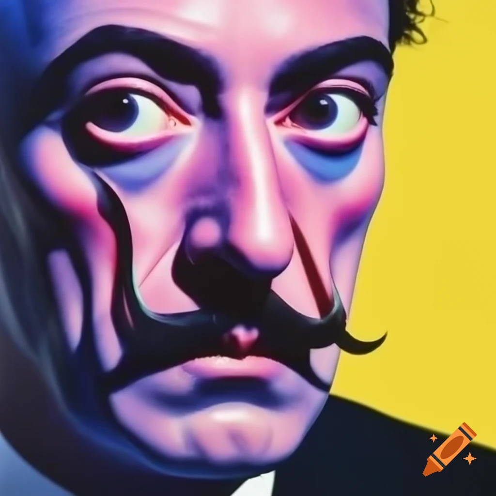 Undiscovered painting in the style of Salvador Dali