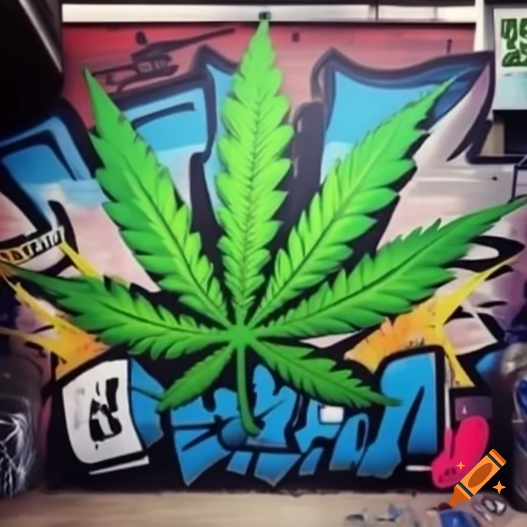 colorful-graffiti-mural-featuring-cannabis-theme-on-craiyon