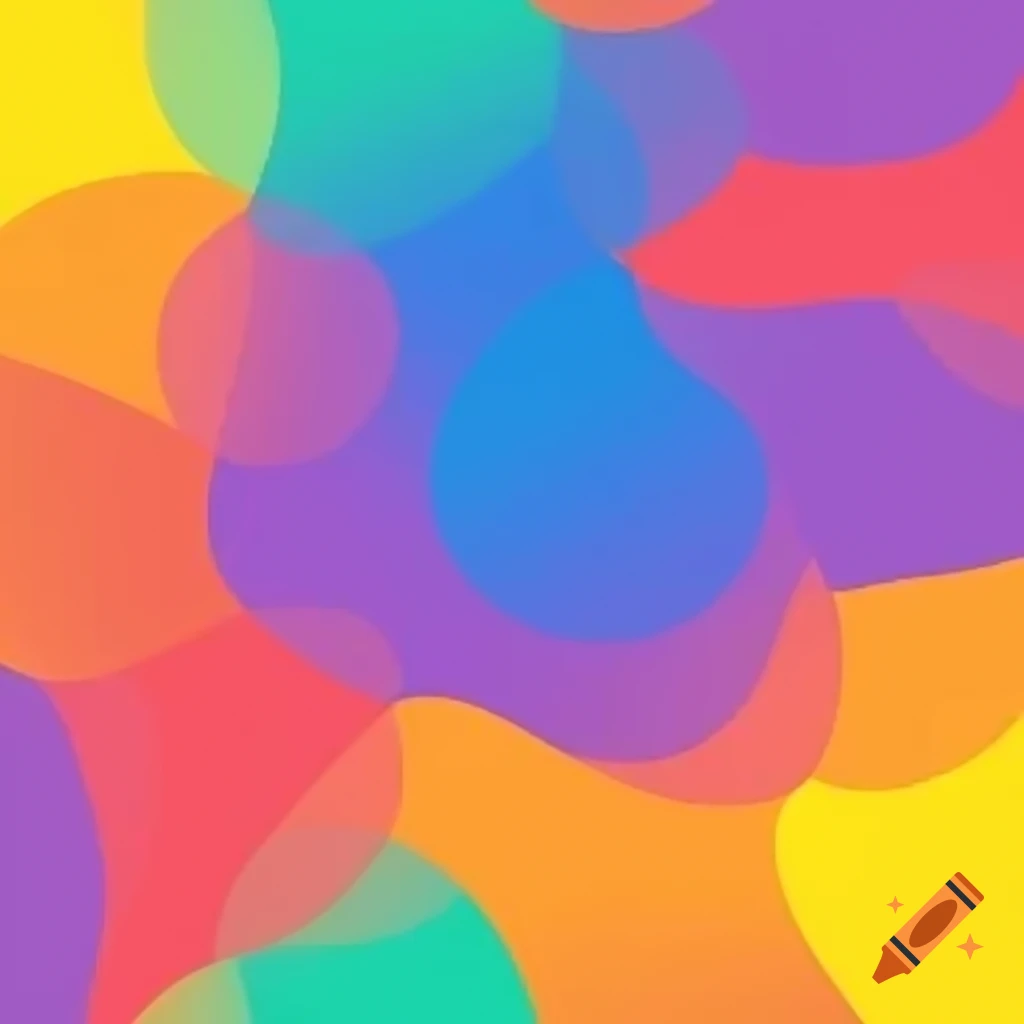 Brightly colored abstract background